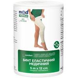 Бинт Еластичний Медичний Medtextile Середньої Розтяжності 5 М Х 12 См