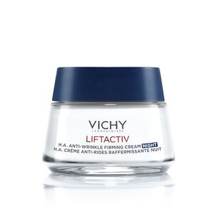 Нічний Розгладжуючий Крем Vichy Ліфтактив Ейч Ей З Гіалуроновою Кислотою Для Корекції Зморшок Шкіри Обличчя 50 Мл