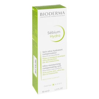 Ультразволожуючий І Заспокійливий Крем Для Обличчя Bioderma Sebium Hydra 40 Мл