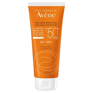 Сонцезахисне Молочко Avene Spf50+ Для Чутливої Нормальної Та Комбінованої Шкіри 100 Мл