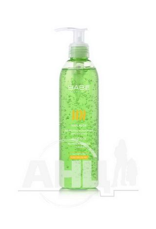 Гель Для Тіла Laboratorios Babe Освіжаючий З Алое Вера 100% 300 Мл