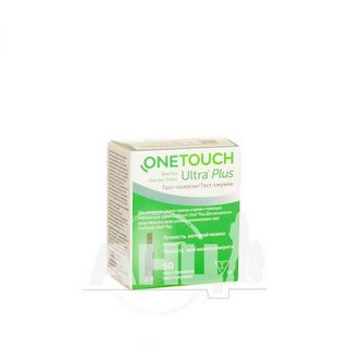 Тест-смужки Onetouch Ultra Plus №50