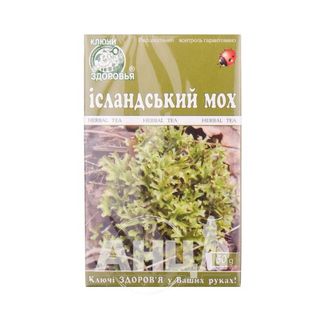 Фіточай Ключі Здоров'я Ісландський Мох 30 Г