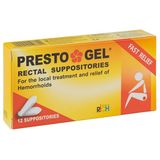 Престо Гель Супозиторії Ректальні №12