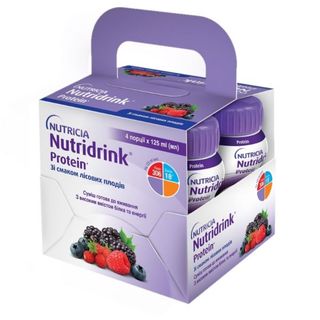 Напій Nutricia Нутрідрінк Протеїн Зі Смаком Лісових Плодів 125 Мл №4