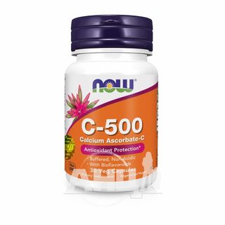 Вітамін С-500 Аскорбат Кальцію-с Now Капсули №30