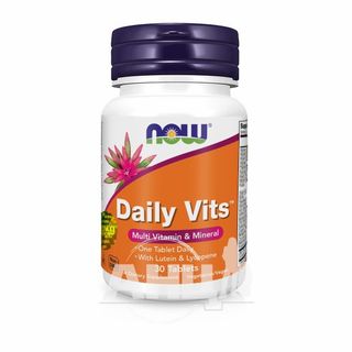 Мультивітамінний Комплекс Now Daily Vits №30