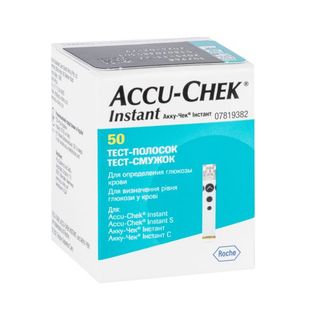 Тест-смужки Accu-chek Інстант №50