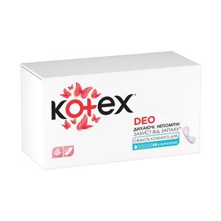 Прокладки Щоденні Kotex Ultra Slim Deo №56