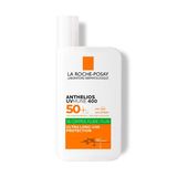 Сонцезахисний Легкий Флюїд La Roche-posay Антеліос Uvmune 400 Oil Control Spf 50+ З Матуючим Ефектом Для Жирної Чутливої Шкіри Обличчя 50 Мл
