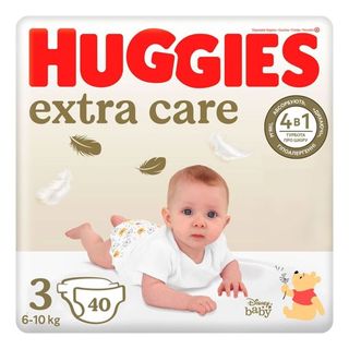 Підгузки Huggies Extra Care Розмір 3 (6-10 Кг) № 40