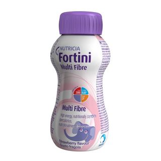 Ентеральне Харчування Фортіні Fortini Мульти Файбер З Харчовими Волокнами Зі Смаком Полуниці 200 Мл Для Дітей Від 1 Року