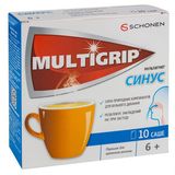 Мультигрип Синус Порошок Для Орального Розчину Саше №10