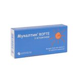 Мукалтин Форте З Вітаміном С Таблетки Для Жування Блістер №20