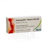 Нейрорубін-форте Лактаб Таблетки Вкриті Плівковою Оболонкою №20