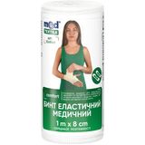 Бинт Еластичний Медичний Medtextile Середньої Розтяжності 1 М Х 8 См