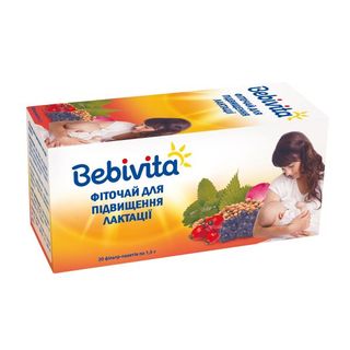 Чай Bebivita Для Підвищення Лактації Пакетик 1,5 Г №20