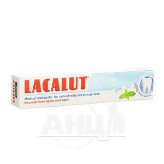 Зубна Паста Lacalut White Alpenminze 75 Мл