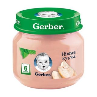 Пюре Gerber Курча 80 Г