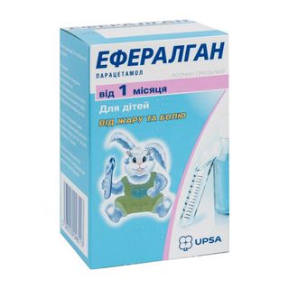 Ефералган Розчин Оральний 3 % Флакон 90 Мл