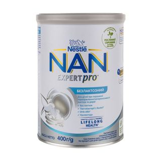 Суміш Молочна Nestle Nan Безлактозна З 0 Місяців 400 Г