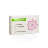 Тамістол Супозиторії 0,015 Г Блістер №5