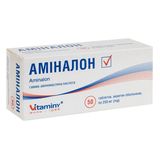 Аміналон Таблетки Вкриті Оболонкою 0,25 Г №50