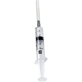 Шприц 5 Мл Ін’єкційний Одноразовий Гіподермальний Трикомпонентний З Голкою 22g (0,7 Мм*38 Мм) 2в 1 Шт