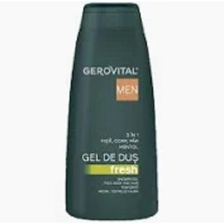 Gerovital Men Gel Dus Fresh 3In1 400 Ml