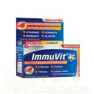 FORTE PHARMA IMMUVIT' MULTIVITAMINES ET IMMUNITE BOITE DE 30 COMPRIMES