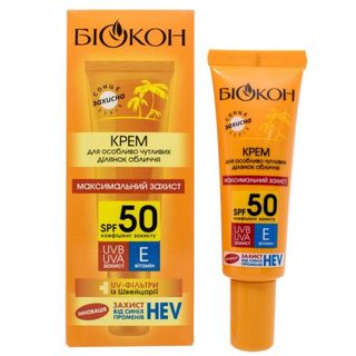 Біокон Крем Д/засмаги Максимальний Захист Spf50 25мл
