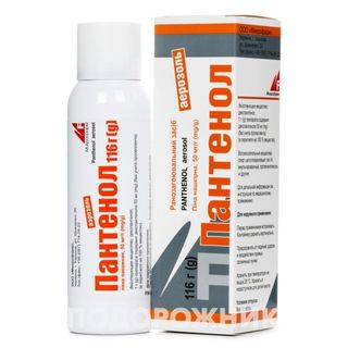Пантенол Аер. Піна Нашкір. Конт. 116 Г