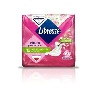 Гігієнічні Прокладки Libresse Ultra Thin Aloe Normal №10