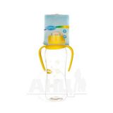 Пляшка Lindo Li 147 Вигнута З Ручками Силіконова Соска 250 Мл