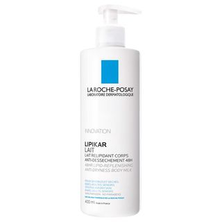 Молочко Ліпідовідновлююче La Roche Posay Ліпікар Лайт Для Сухої Та Дуже Сухої Шкіри Тіла Немовлят, Дітей Та Дорослих 400 Мл