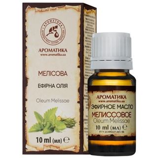 Ароматика Олія Ефірна Мелісова 10мл