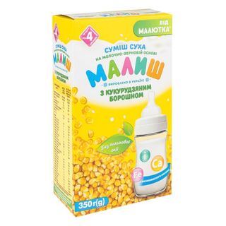 Суха Молочна Суміш Малиш Кукурудзяна 350 Г