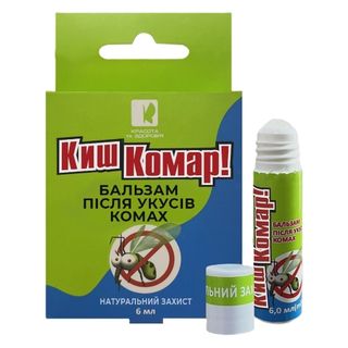 Киш-комар Бальзам Після Укусів Комах Роликовий 6мл
