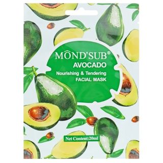 Мондсаб Маска Д/обличчя Живильна Авокадо Тканинна