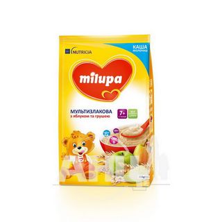 Каша Молочна Milupa Мультизлакова З Яблуком І Грушею 210 Г