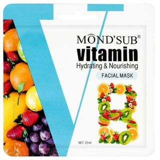 Мондсаб Маска Д/обл 1шт Тканинна Вітамін В Зволоження/живлення
