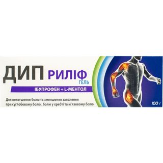 Дип Риліф Гель Д/зовн.застос. 100г