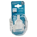 Соска Силіконова Philips Avent Антиколік Швидкий Потік Від 6 Міс. (scy764/02) №2