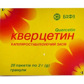 Кверцетин Гранули 0,04г/1г 2г №20 Карт Уп