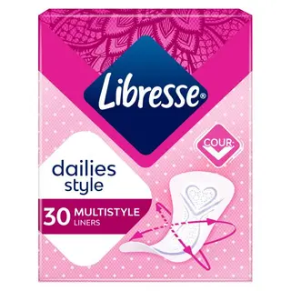Прокладки Жіночі Гігієнічні Libresse Dailies Style Multistyle №30