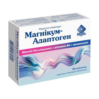 Магнікум-адаптоген Таблетки Вкриті Оболонкою №30