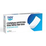 Стерильна Пластирна Пов'язка Для Ран На Нетканій Основі Tidy 9 Cм X 25 Cм №1