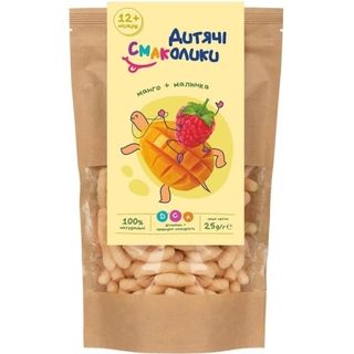 Дитячі Смаколики Малина-манго 25г