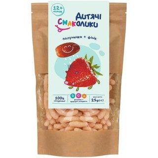 Дитячі Смаколики Полуниця-фінік 25г