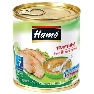Хаме Пюре Телятина 100г